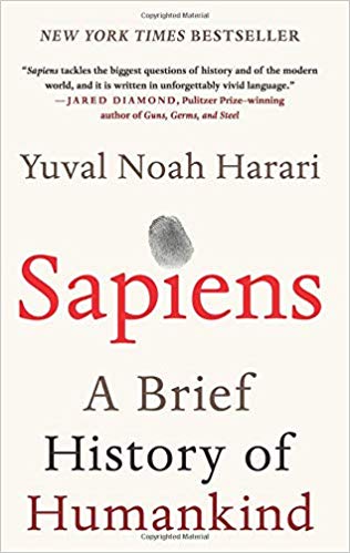 Sapiens A Brief History of Humankind cover